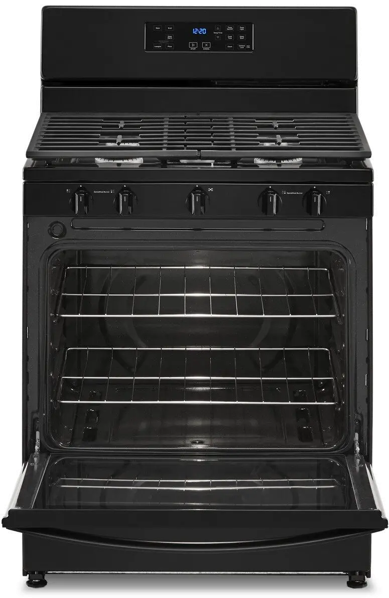 WFG505M0MB Whirlpool 5.1 cu ft Gas Range - Black-3
