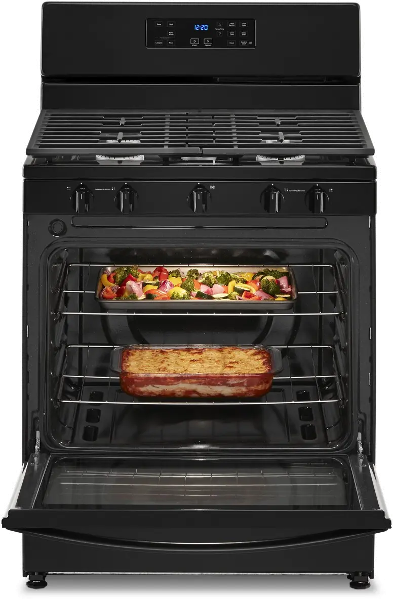 WFG505M0MB Whirlpool 5.1 cu ft Gas Range - Black-5