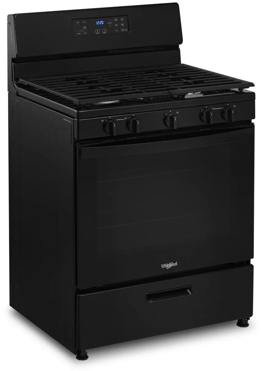 WFG505M0MB Whirlpool 5.1 cu ft Gas Range - Black-6