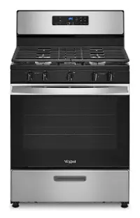 WFG505M0MS Whirlpool 5.1 cu ft Gas Range - Stainless Steel