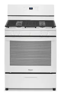 WFG505M0MW Whirlpool 5.1 cu ft Gas Range - White