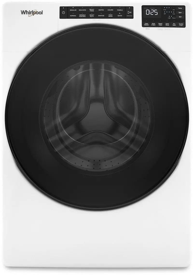 Whirlpool 4.5 cu ft Front Load Washer - White WFW5605