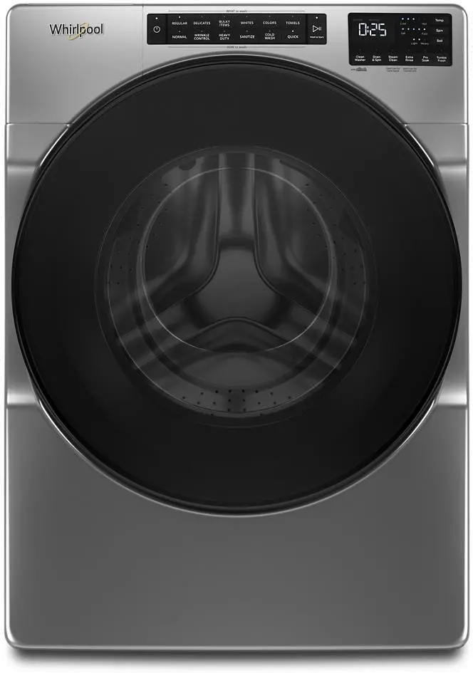 WFW6605MC Whirlpool 5 cu ft Front Load Washer - Chrome WFW6605C-1