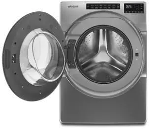 WFW6605MC Whirlpool 5 cu ft Front Load Washer - Chrome WFW6605C-4