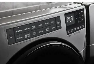 WFW6605MC Whirlpool 5 cu ft Front Load Washer - Chrome WFW6605C-7