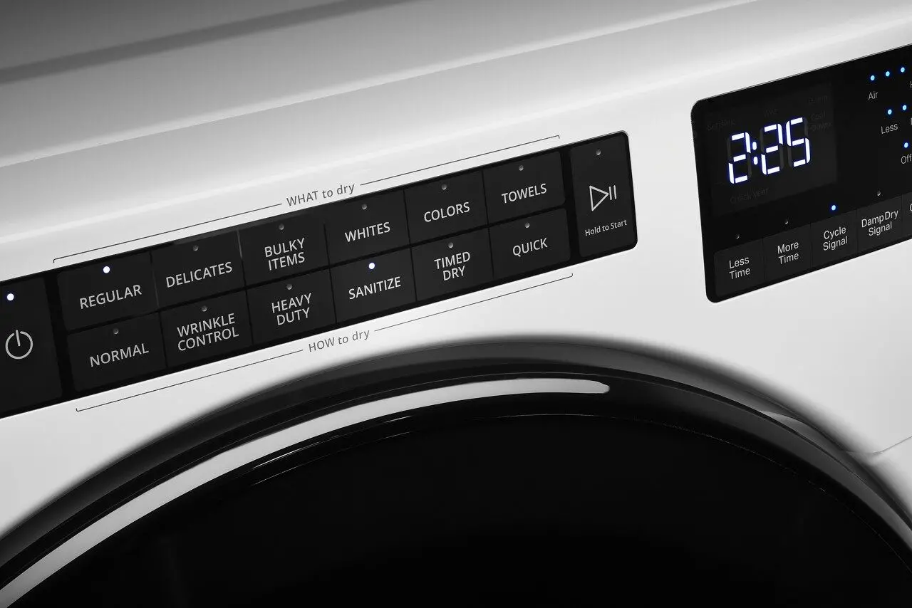 WGD5605MW Whirlpool 7.4 cu ft Gas Dryer - White W5605-7