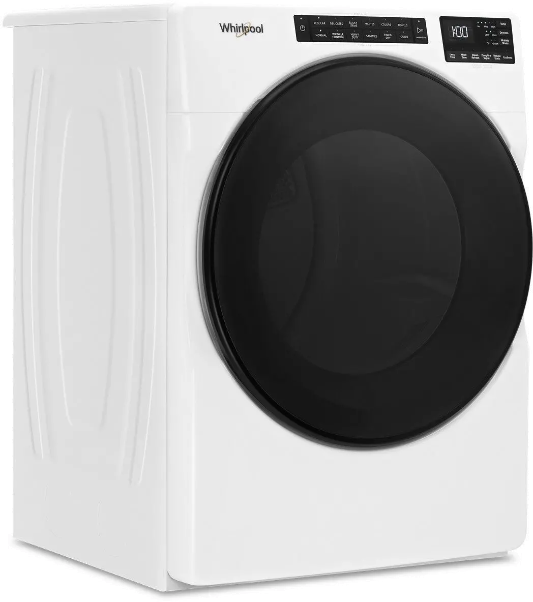 WGD6605MW Whirlpool 7.4 cu ft Gas Dryer - White W6605-6