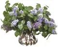 24 Inch Purple Lilac Arrangement in Vase