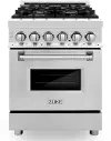 RA24 ZLINE 2.8 cu ft Dual Fuel Range - 24 W Stainless Steel