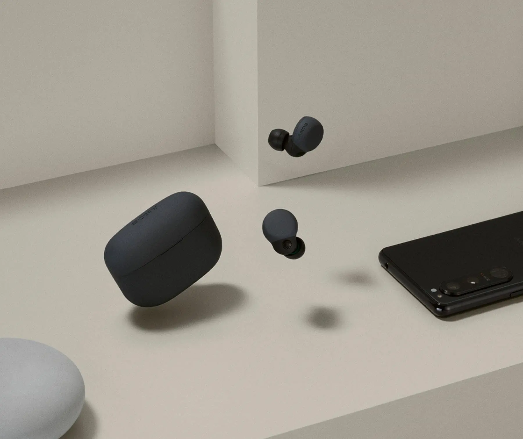 WFLS900N/B Sony LinkBuds S True Wireless Noise Canceling Earbuds - Black-2