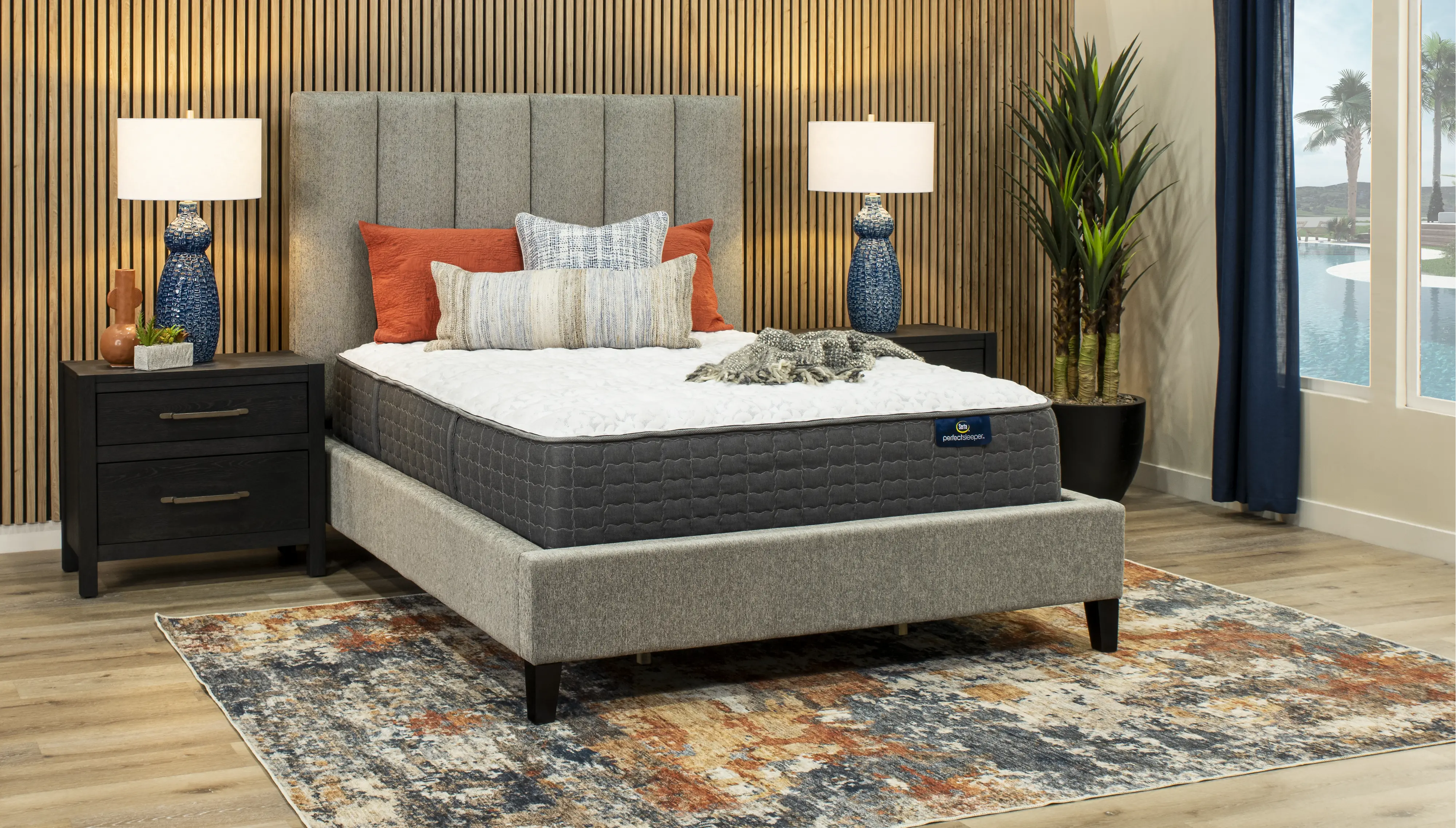 122433-3050 Serta Perfect Sleeper Bremer Plush Pillow Top Queen Mattress-2