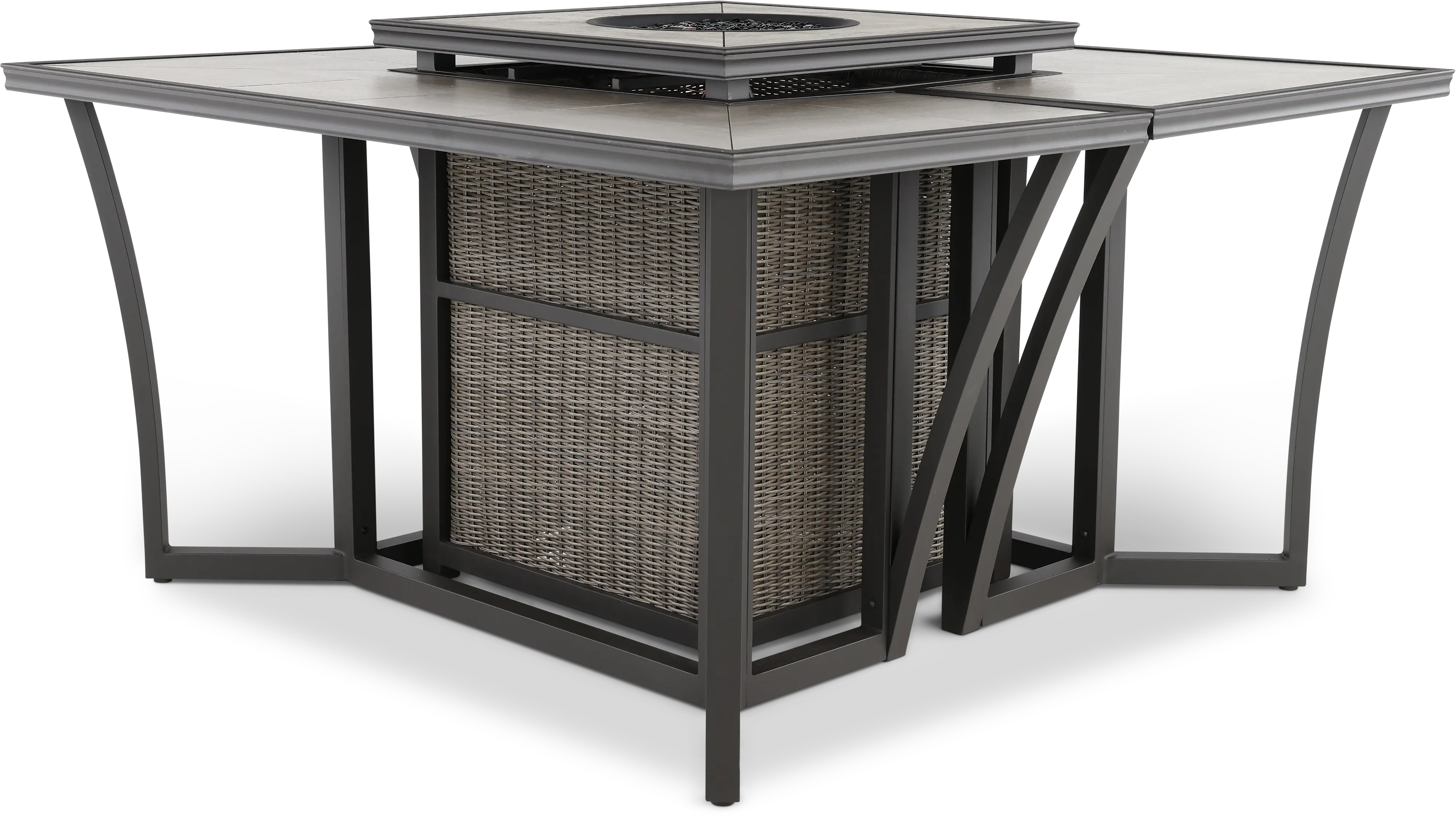 HAVANA/3PC/FRPT/BAR Havana 3 Piece Patio Firepit and Bar-5