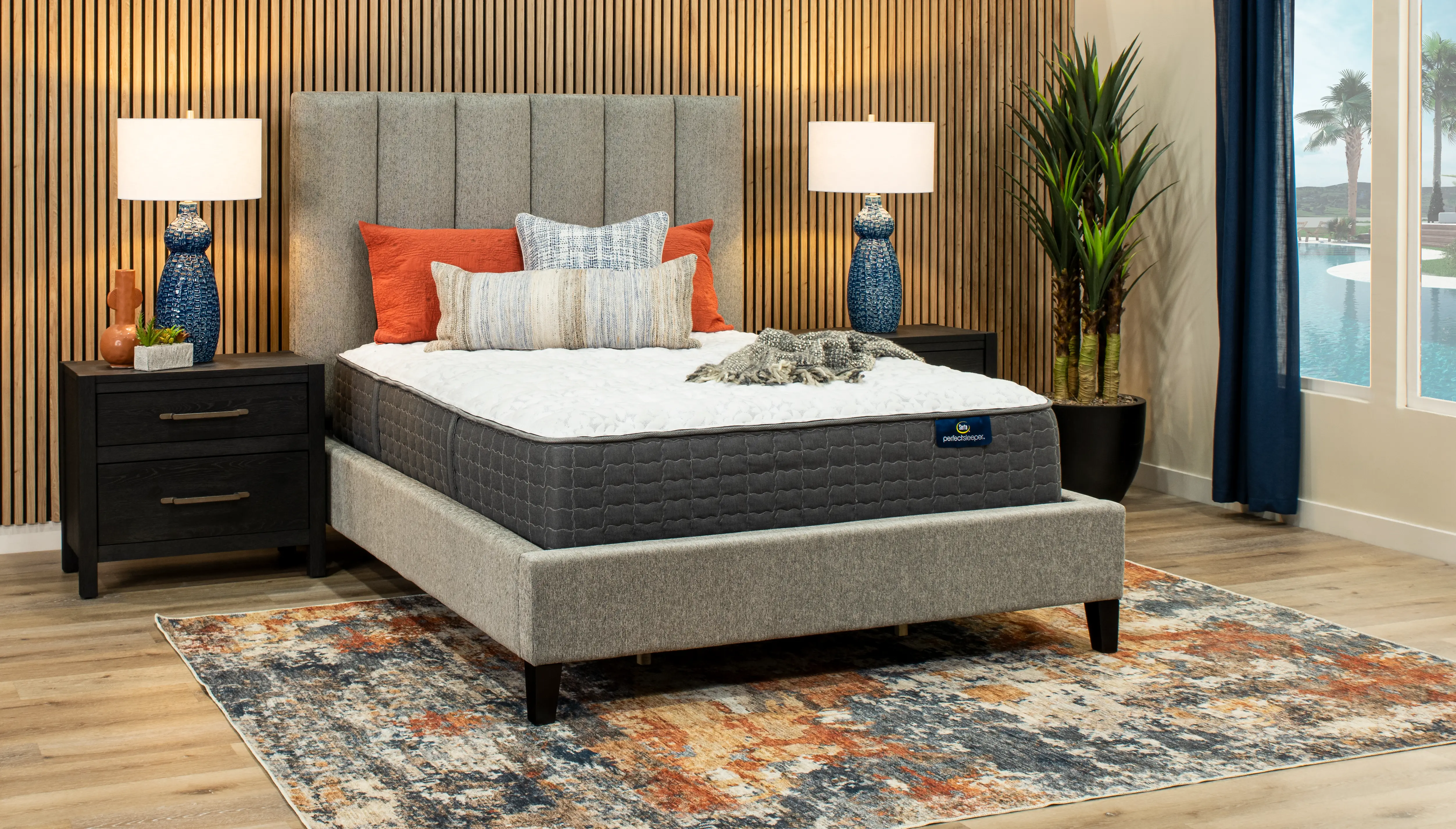 TXL-2PC-BREMER-PLUSH Serta Perfect Sleeper Bremer Plush Pillow Top Split King Mattress-2