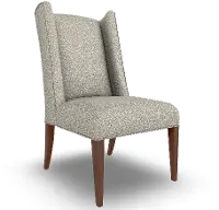 Parsons Chrisney Gray Upholstered Dining Chair