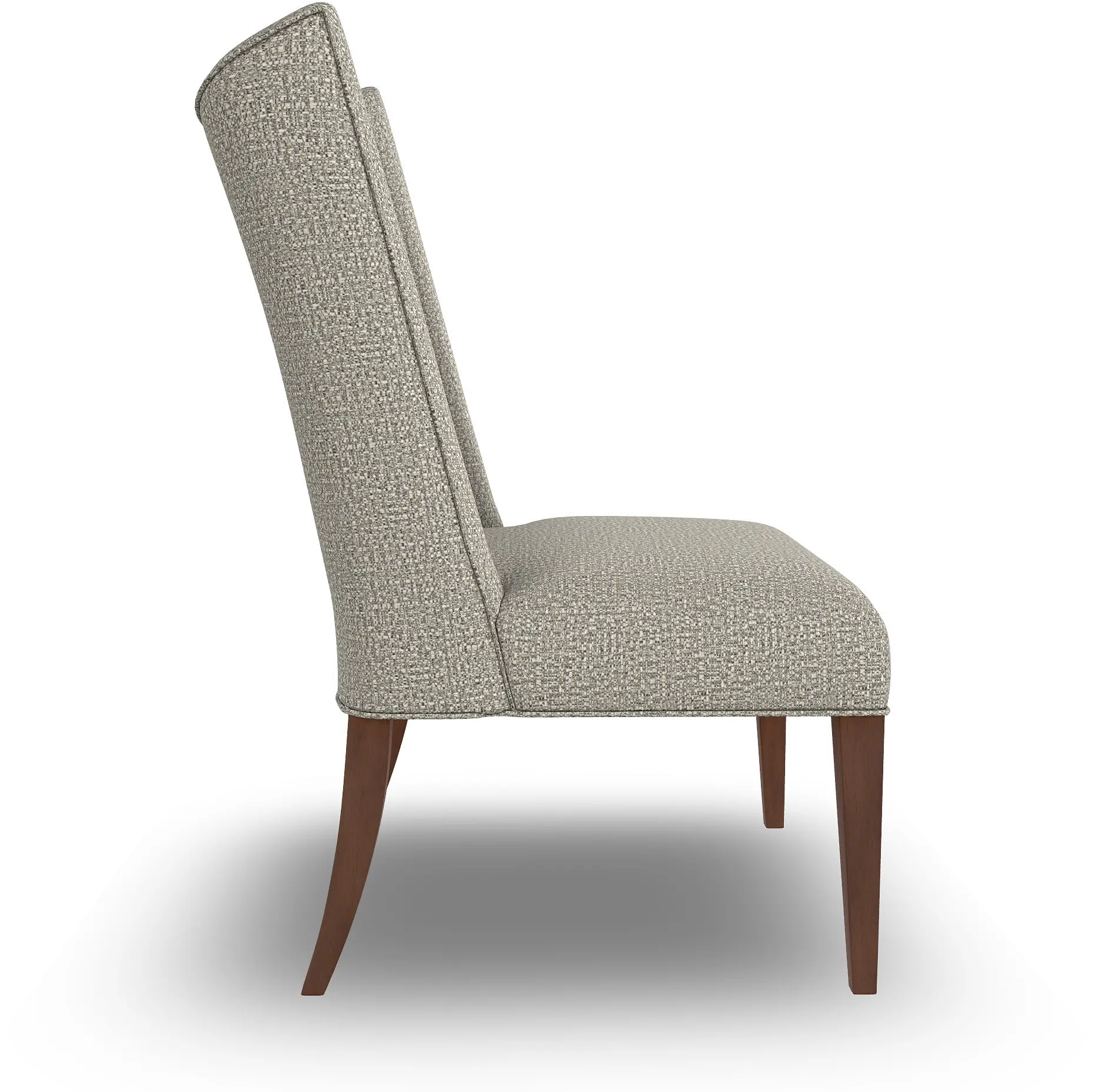 Parsons Chrisney Gray Upholstered Dining Chair-3