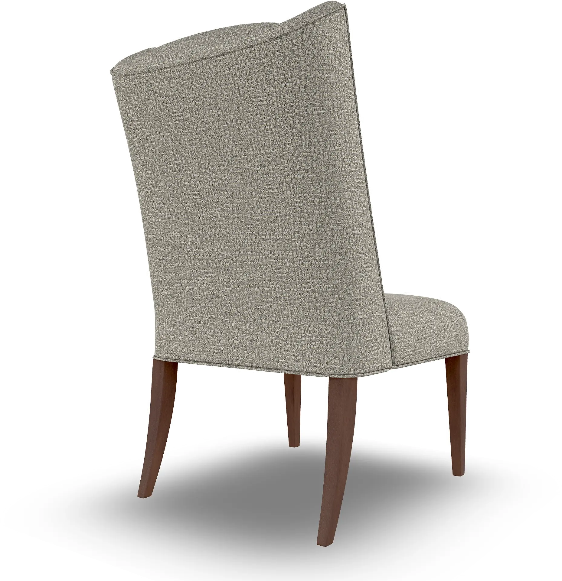 Parsons Chrisney Gray Upholstered Dining Chair-4