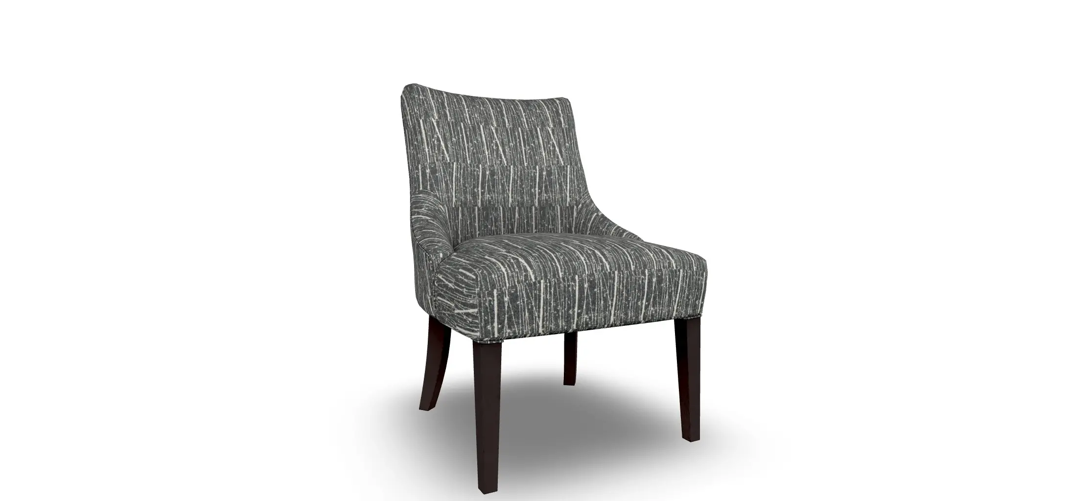 Elie Gray Upholstered Dining Chair-1