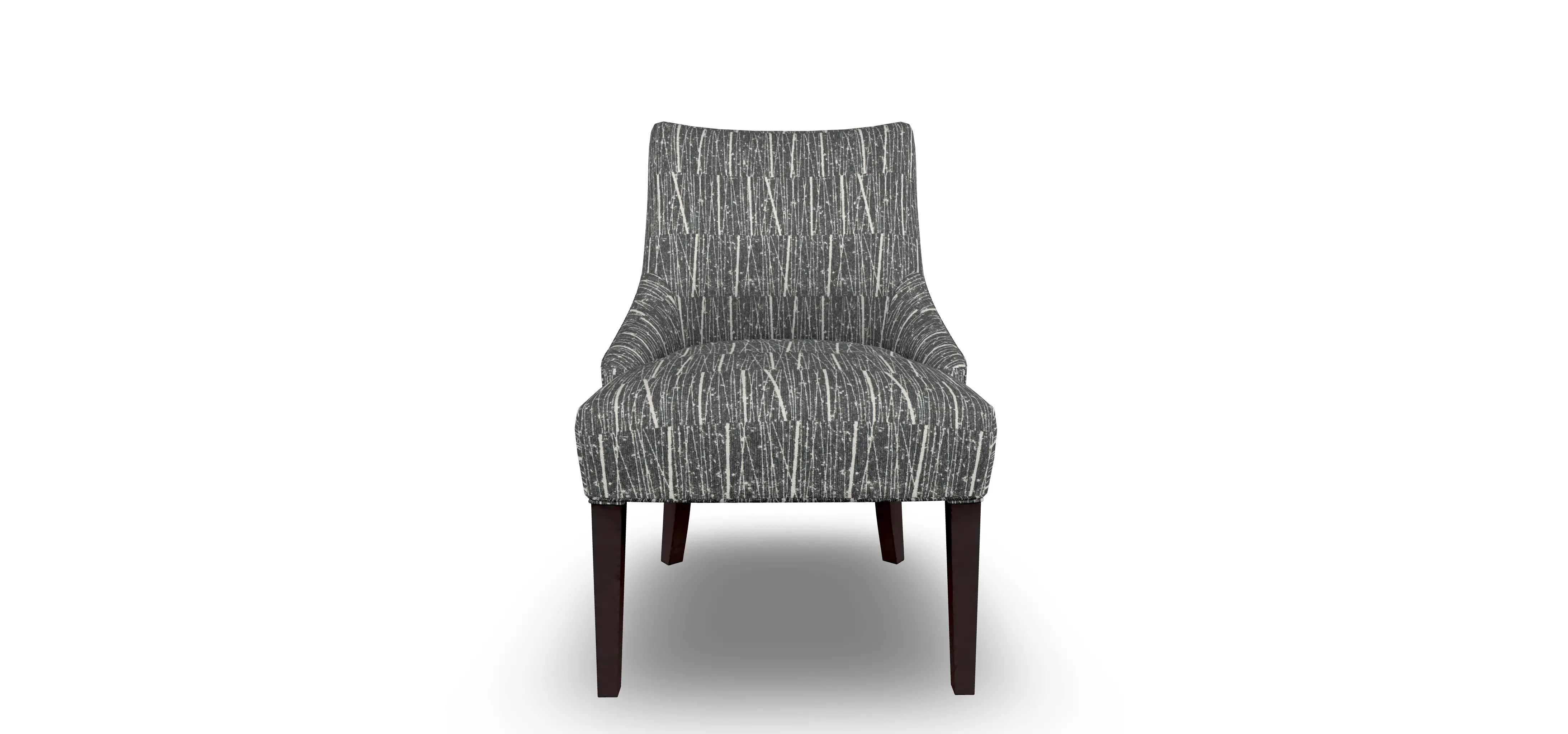 Elie Gray Upholstered Dining Chair-2