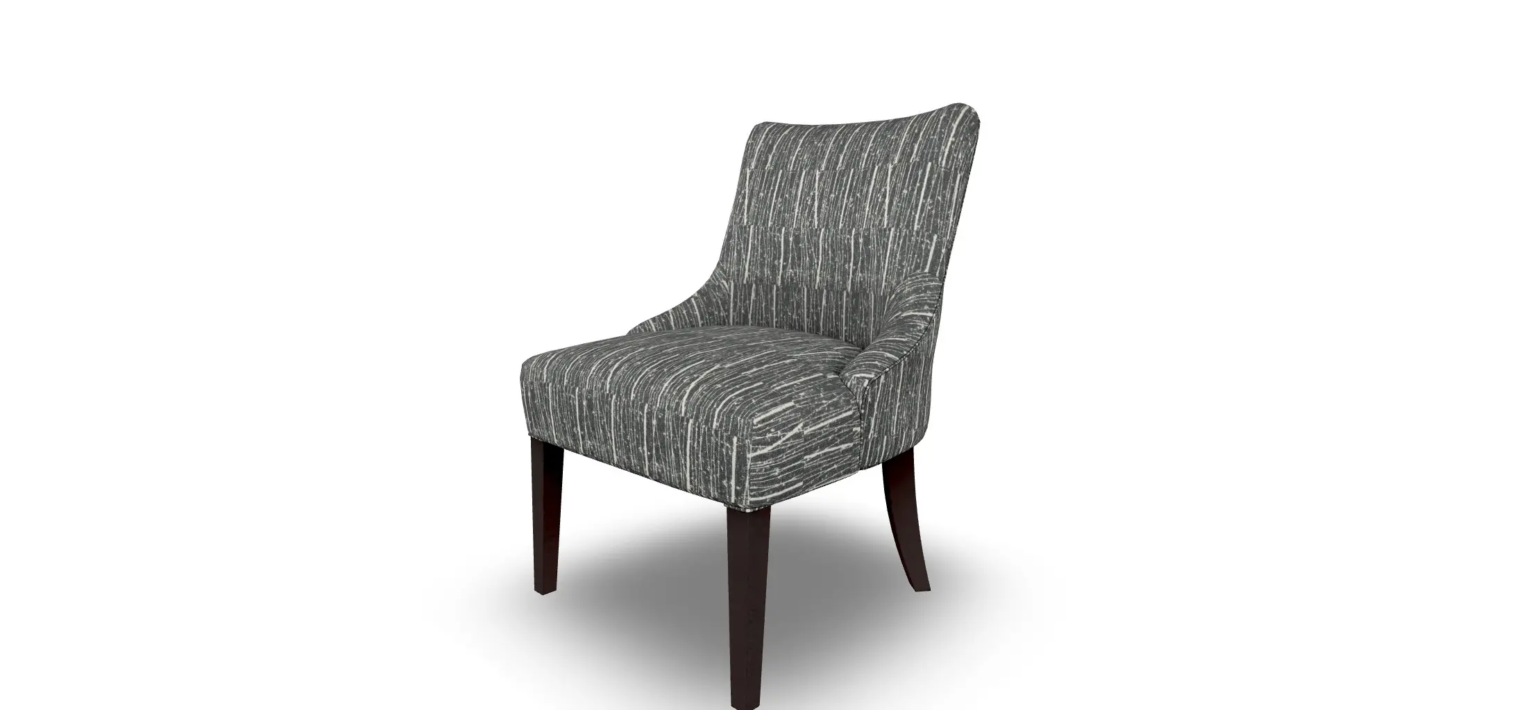 Elie Gray Upholstered Dining Chair-3