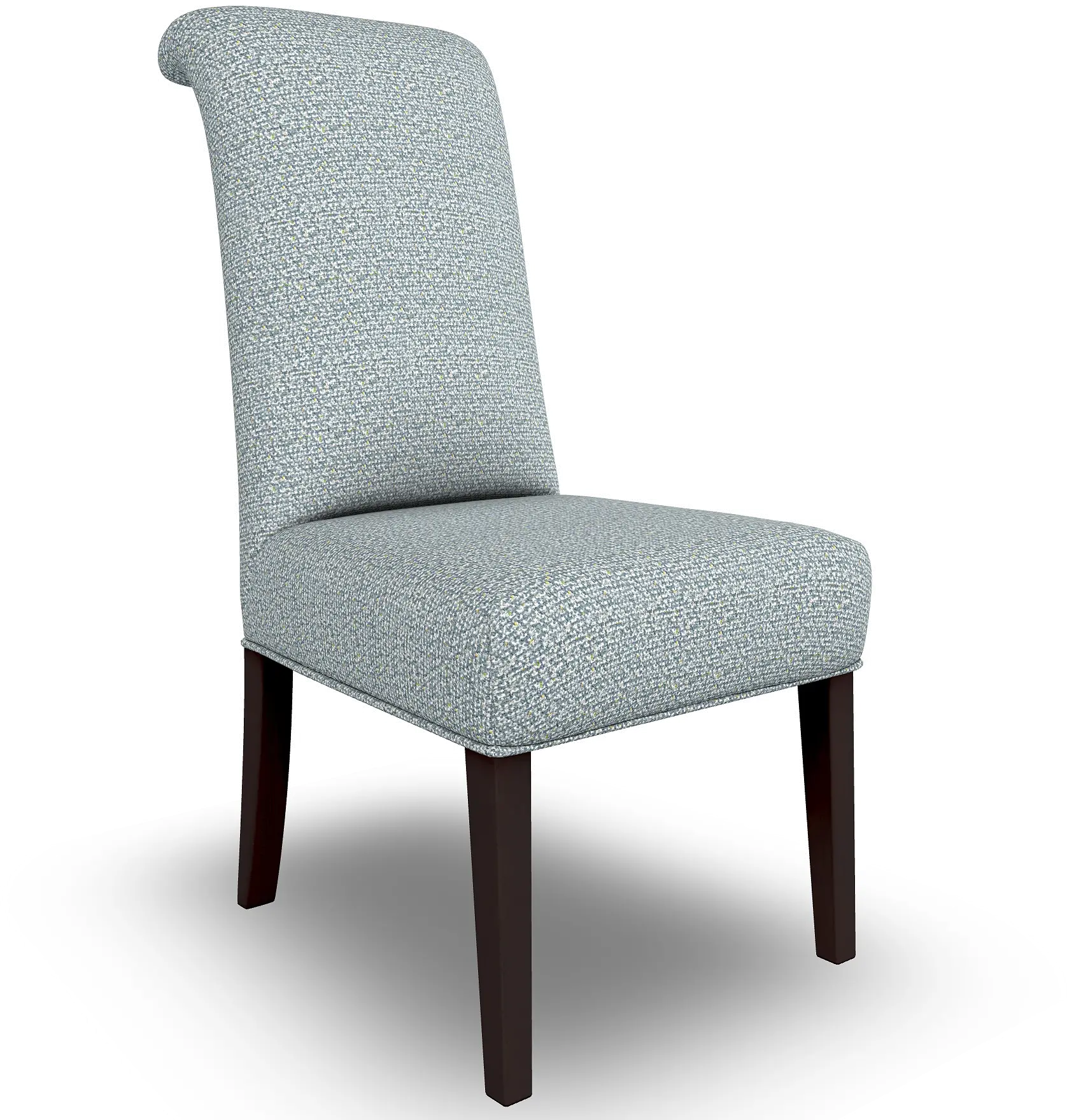 Parsons Sebree Gray Upholstered Dining Room Chair-2