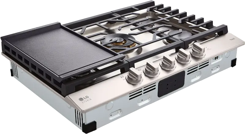 CBGS3028S LG Studio 30 Inch Gas Cooktop - Stainless Steel-6