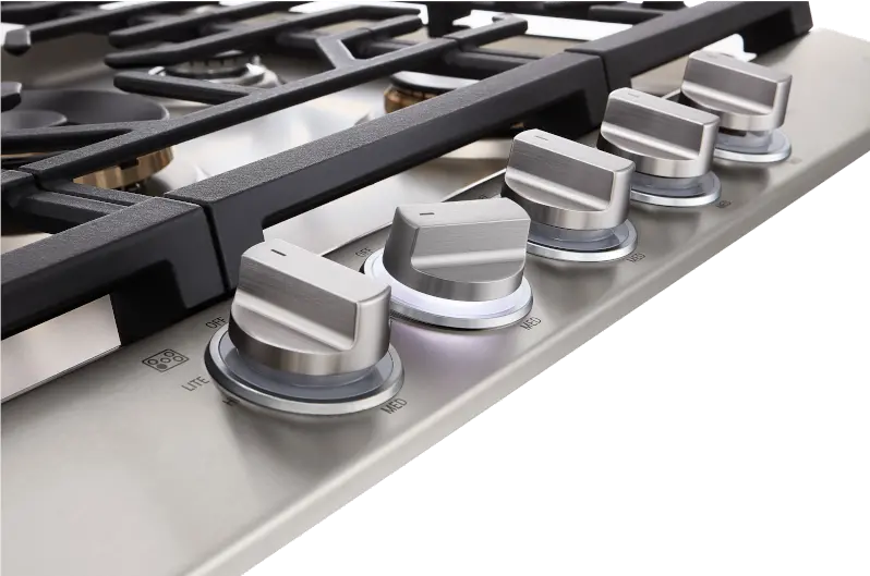 CBGS3028S LG Studio 30 Inch Gas Cooktop - Stainless Steel-7