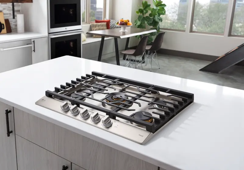 CBGS3028S LG Studio 30 Inch Gas Cooktop - Stainless Steel-8