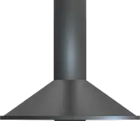 ZSA-M90FBS Zephyr 36 Inch Savona Range Hood - Black Stainless Steel