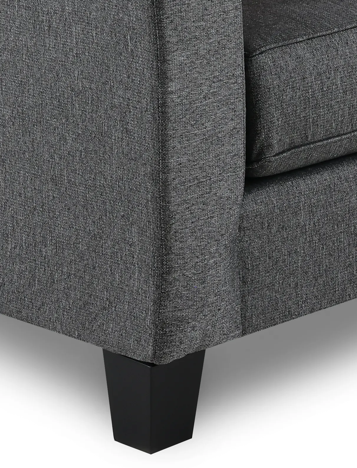 PAISLEY SOFA JUSTICE SLATE Paisely Slate Gray Sofa-6