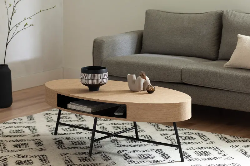 Mezzy Oak Coffee Table