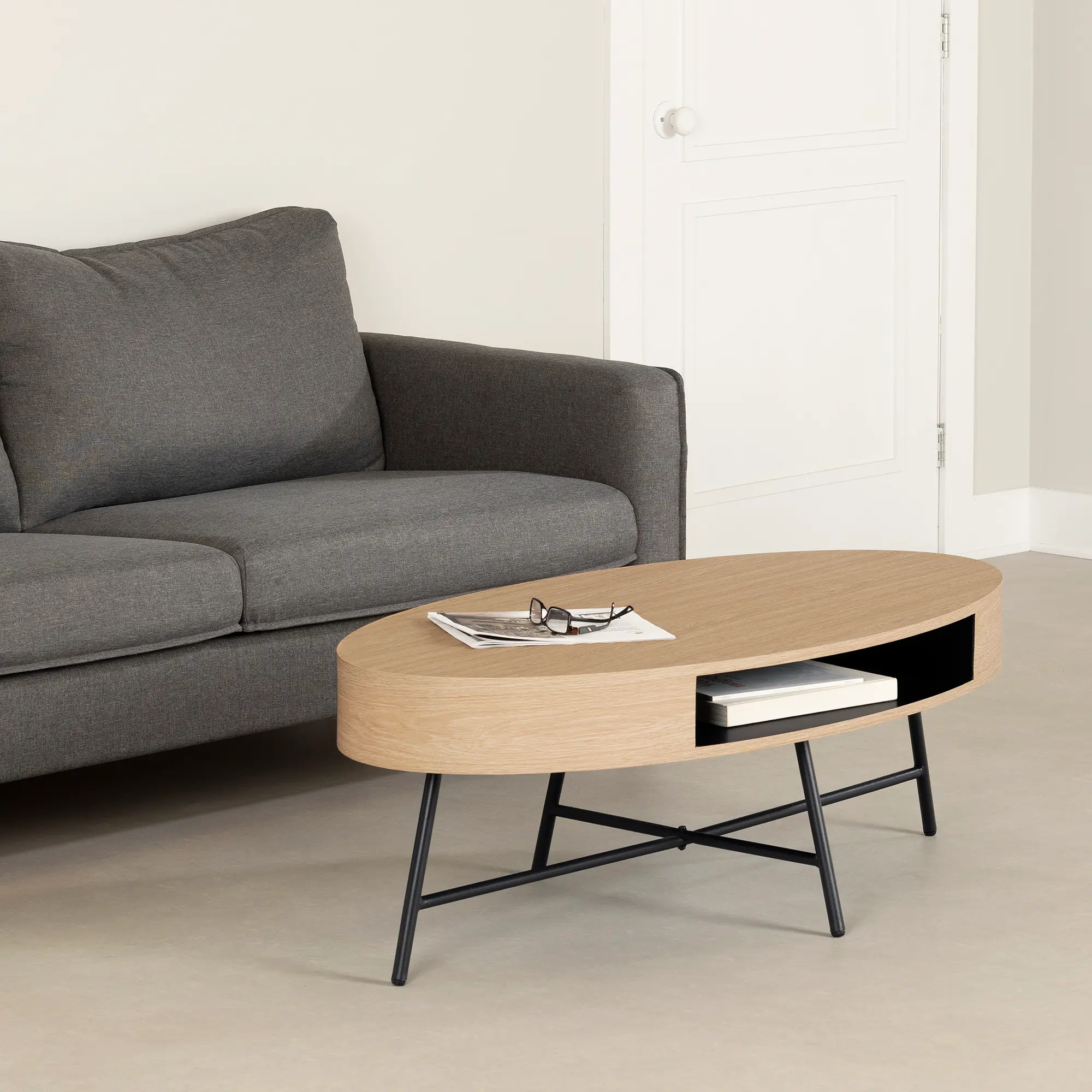 14134 Mezzy Oak Coffee Table-3