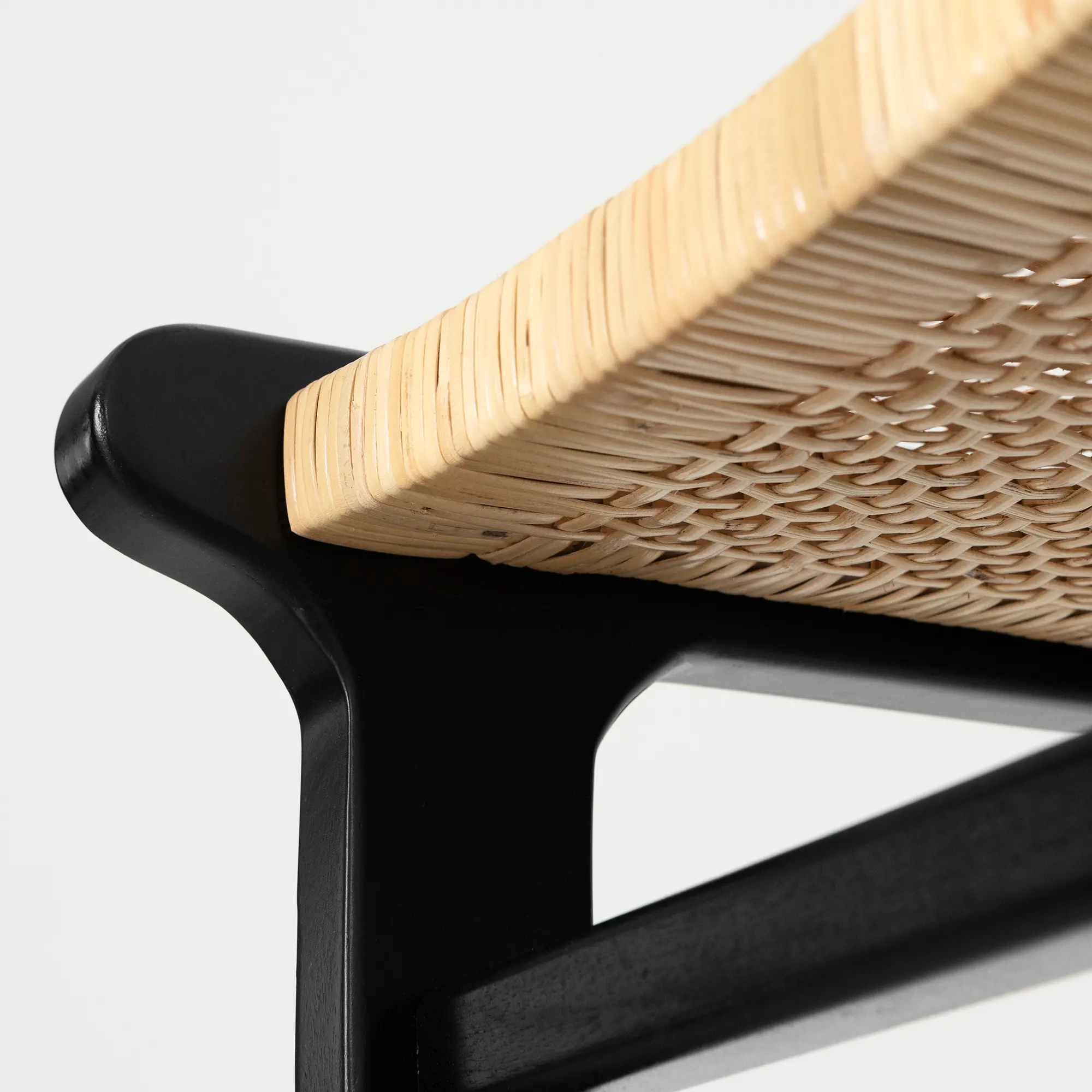 14162 Balka Natural and Black Rattan Lounge Chair - South Shore-6