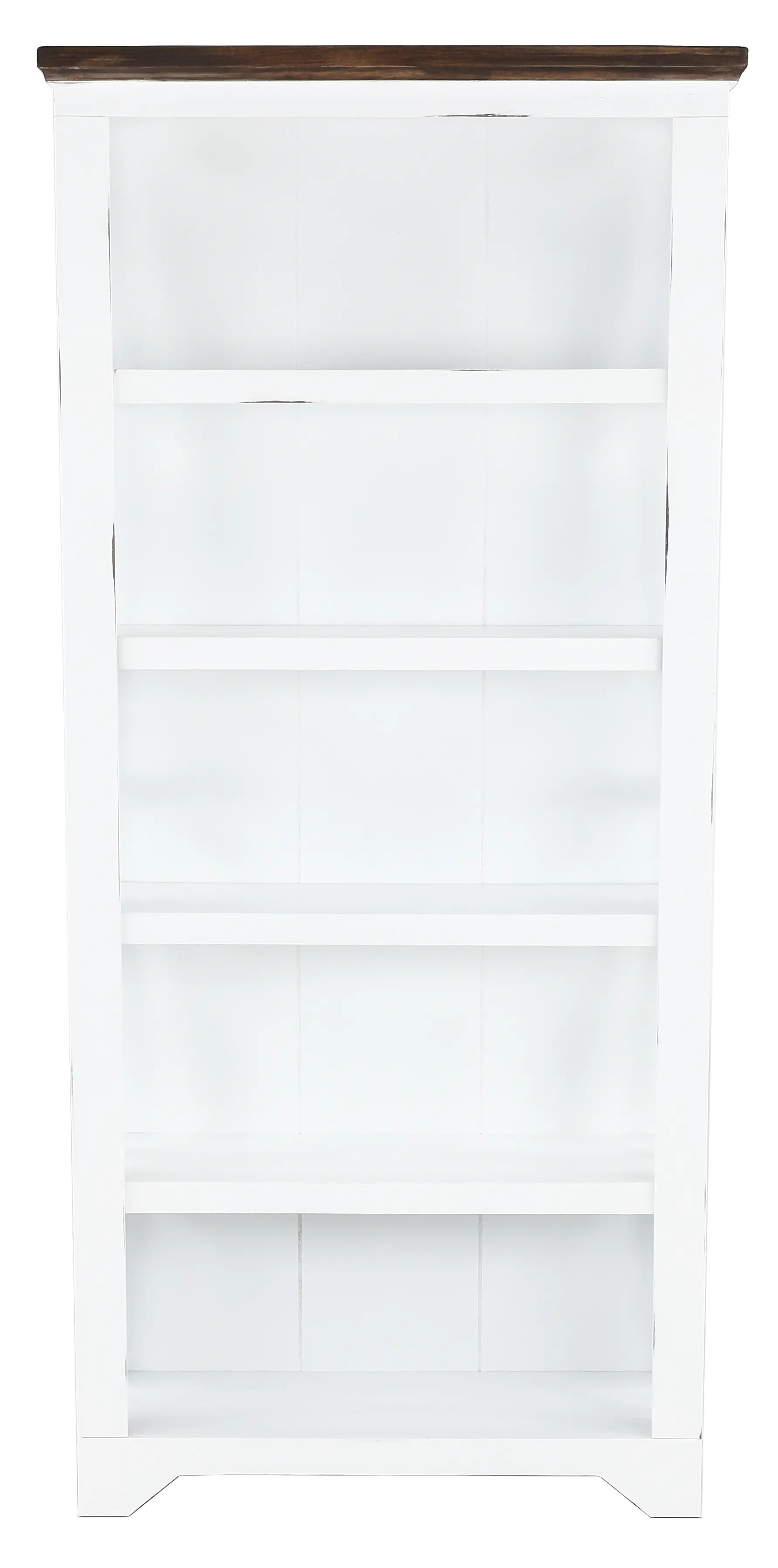 Qatar 72  White Bookcase-3