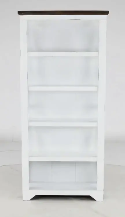 Qatar 72  White Bookcase-6