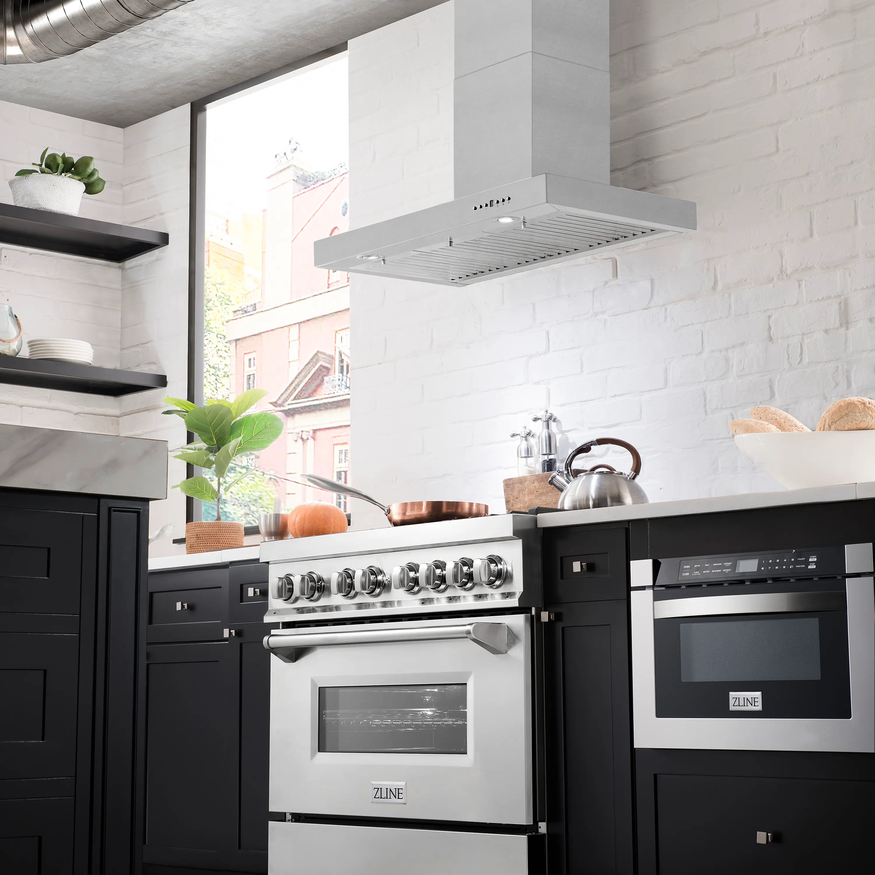 KE-36 ZLINE 36 Inch Wall Mount Range Hood - Stainless Steel-2