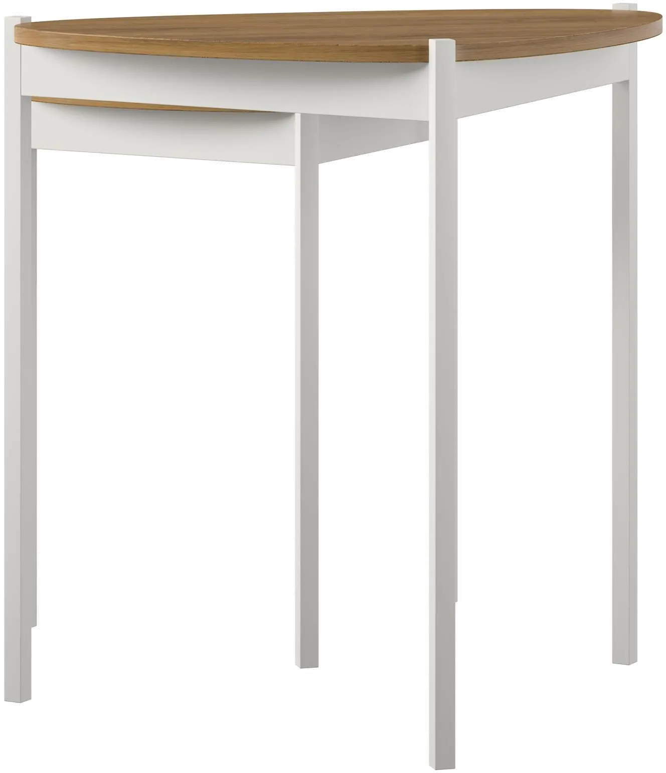 Tallulah Walnut and White Nesting Tables-4