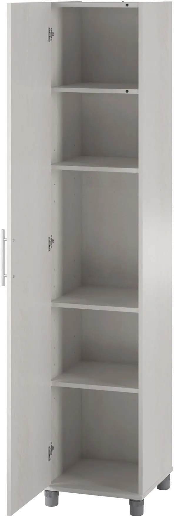 Camberly Ivory Oak 16  Utility Storage Cabinet-5