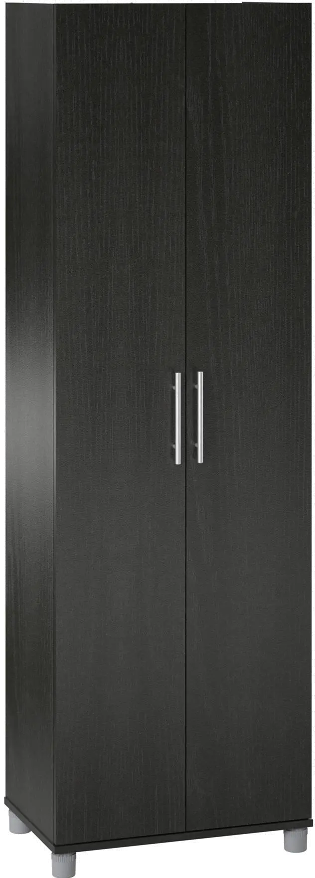 Camberly Black Oak 24  Utility Storage Cabinet-6