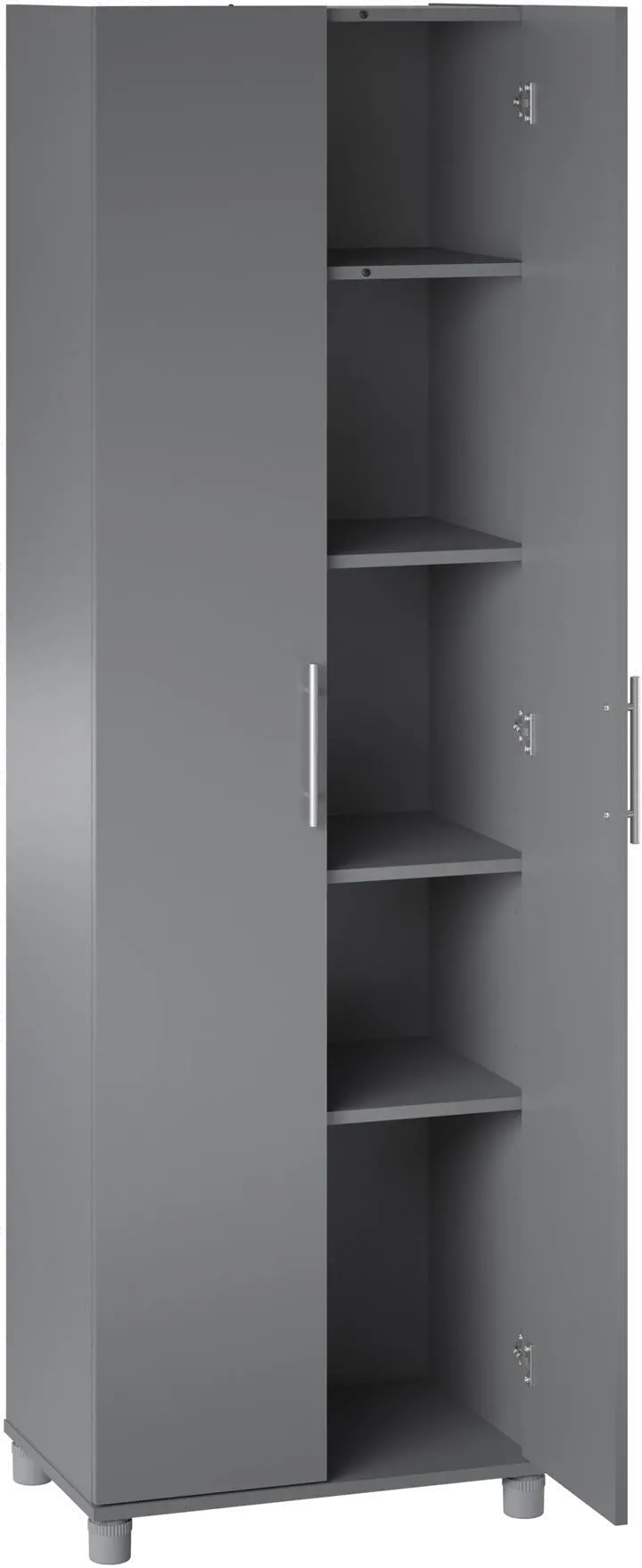 Camberly Graphite Gray 24  Utility Storage Cabinet-6