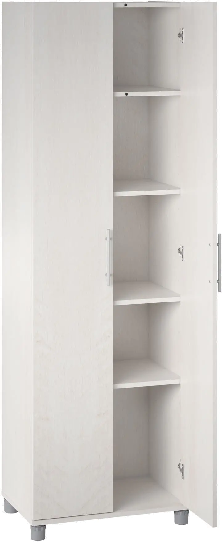 Camberly Ivory Oak 24  Utility Storage Cabinet-5