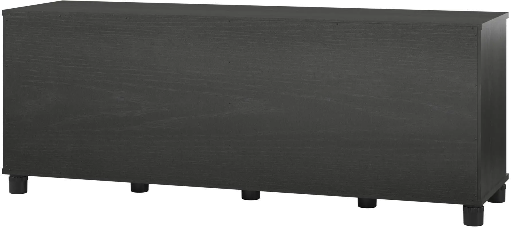 Camberly Black Oak Shoe Storage Bench-5