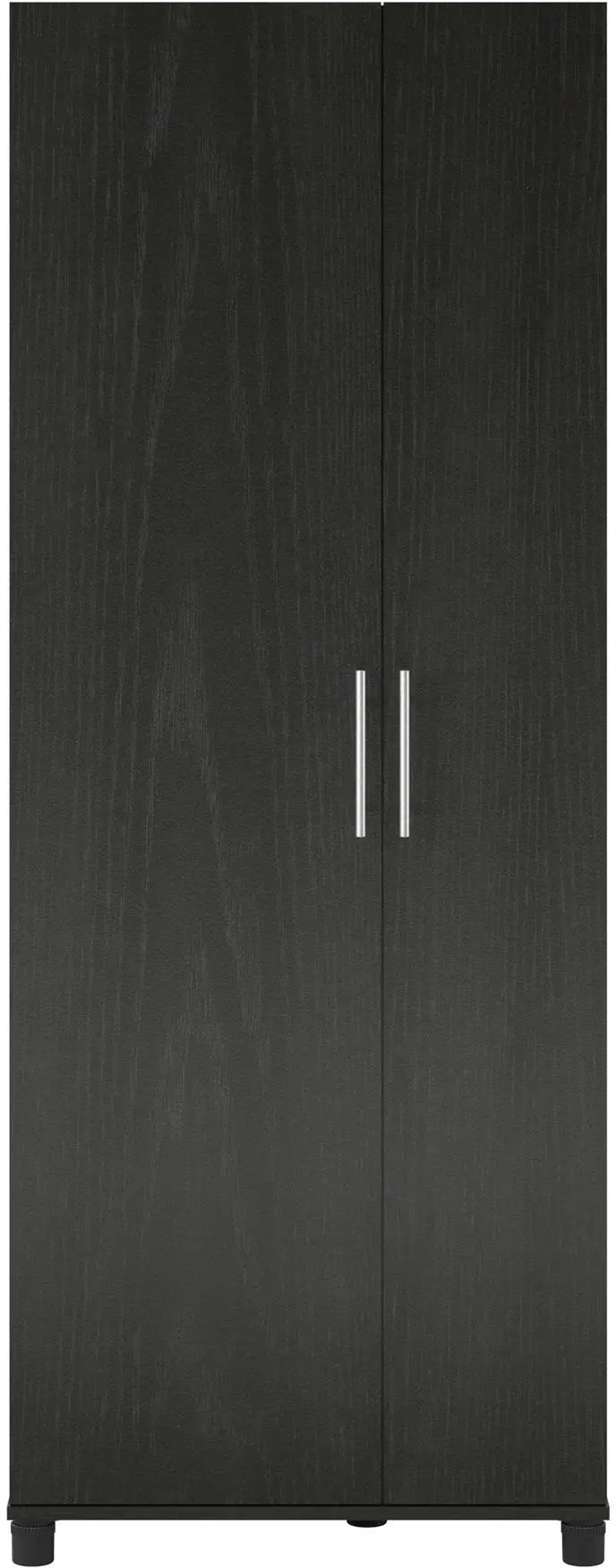 Camberly Black Oak Tall Asymmetrical Cabinet-1