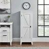 Farmington Ivory Pine 48  Tall Storage Cabinet