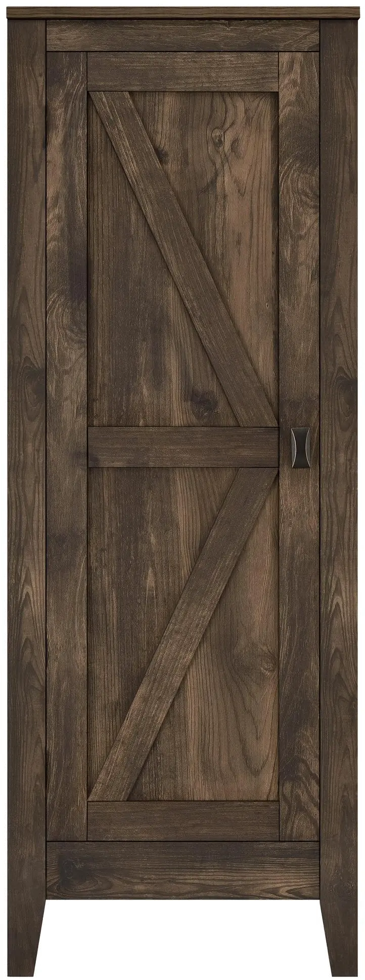 Farmington Rustic Brown 48  Tall Storage Cabinet-1