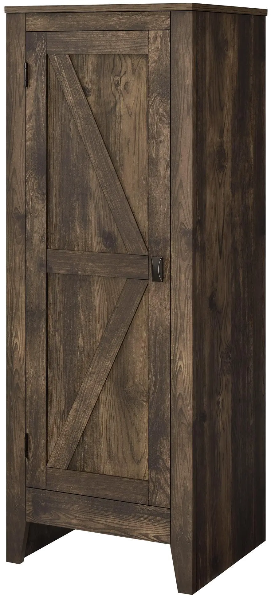 Farmington Rustic Brown 48  Tall Storage Cabinet-3