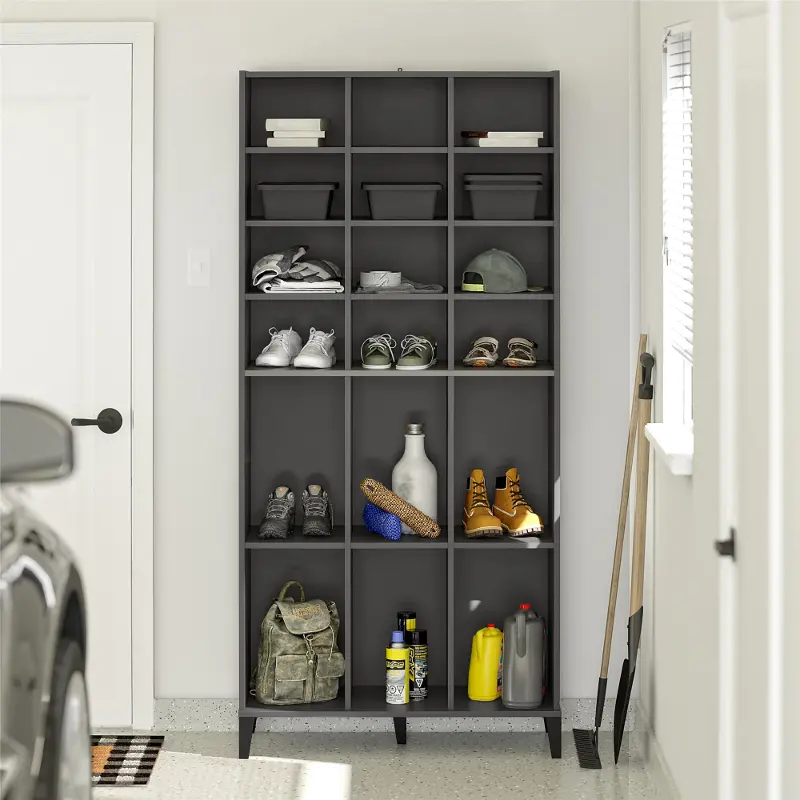 Flex Graphite Athletic Shoe Storage Cabinet