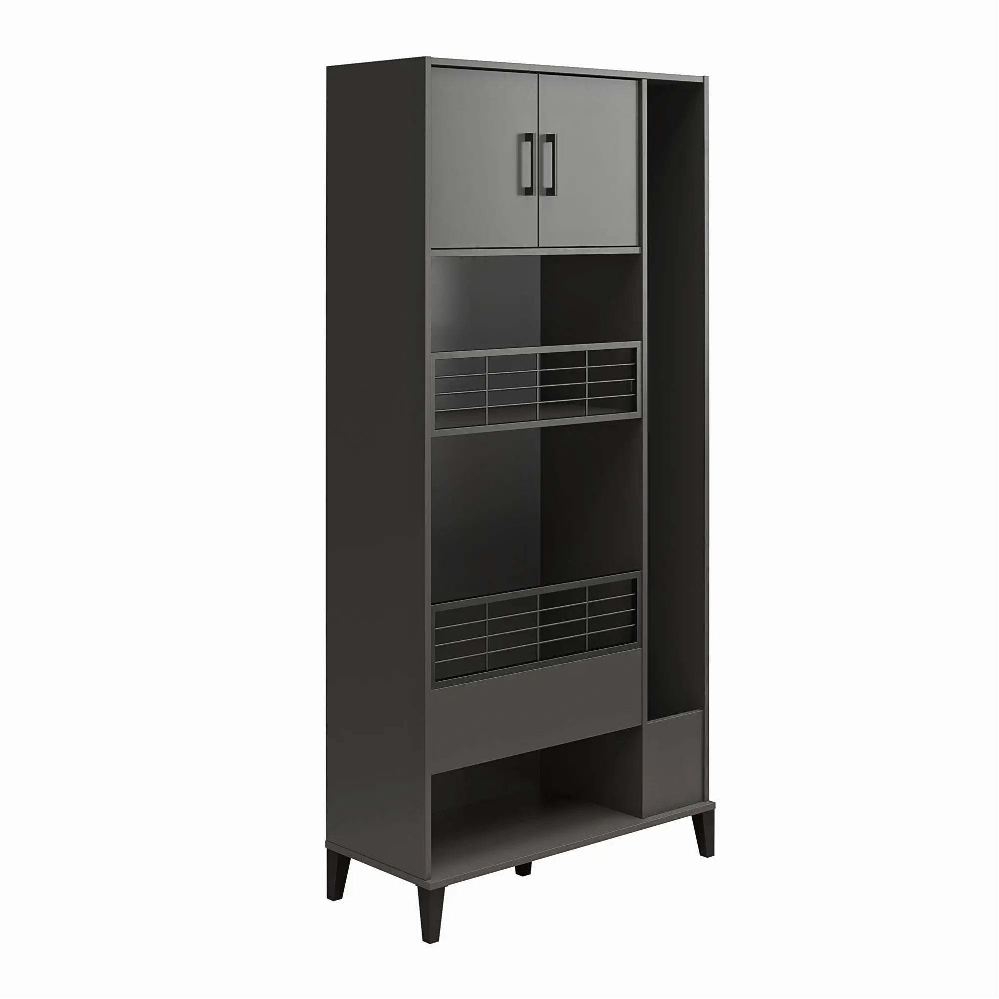 Flex Graphite Sports Storage Cabinet-4