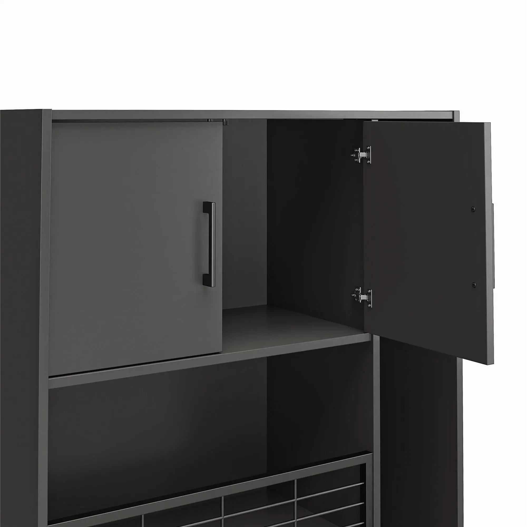 Flex Graphite Sports Storage Cabinet-5