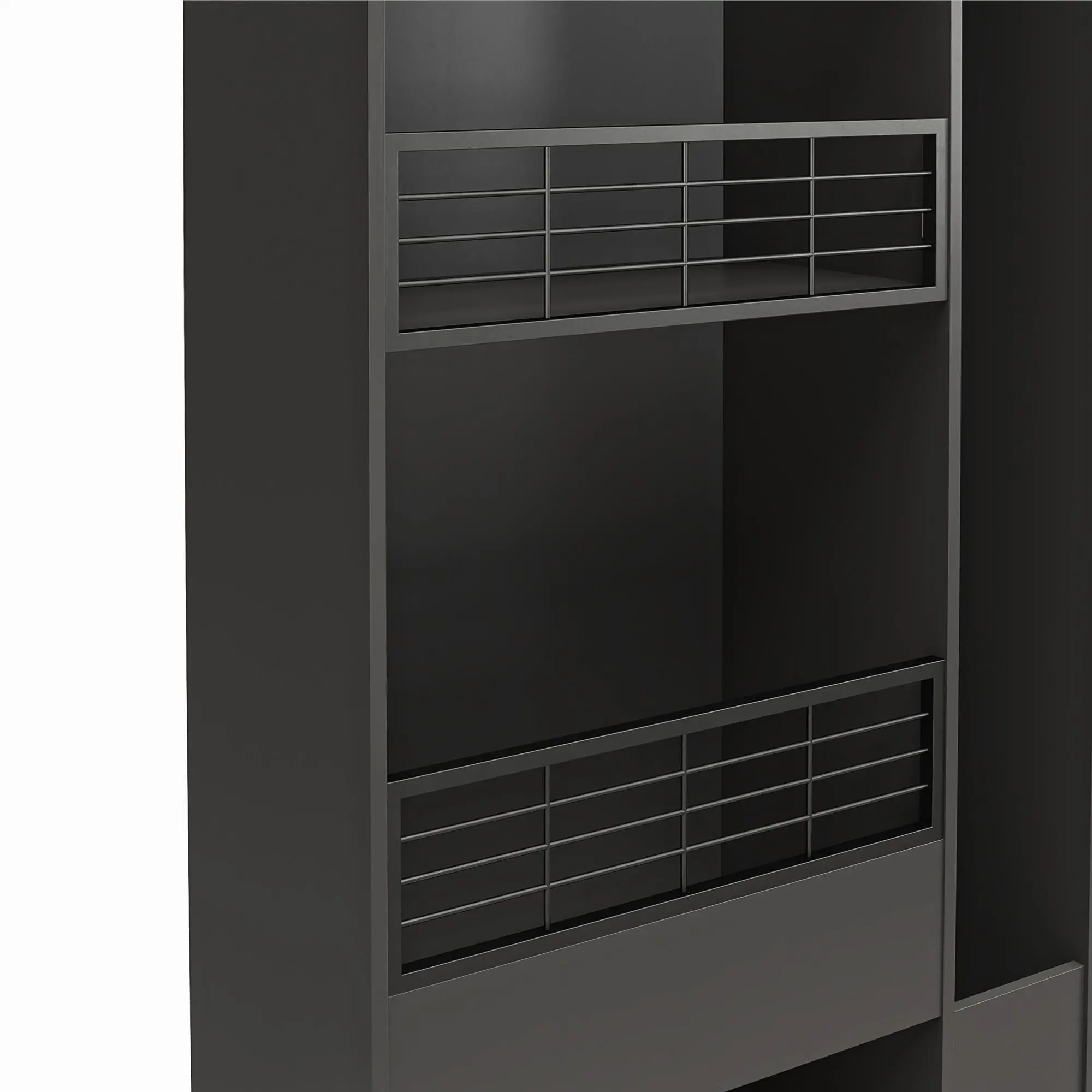 Flex Graphite Sports Storage Cabinet-6