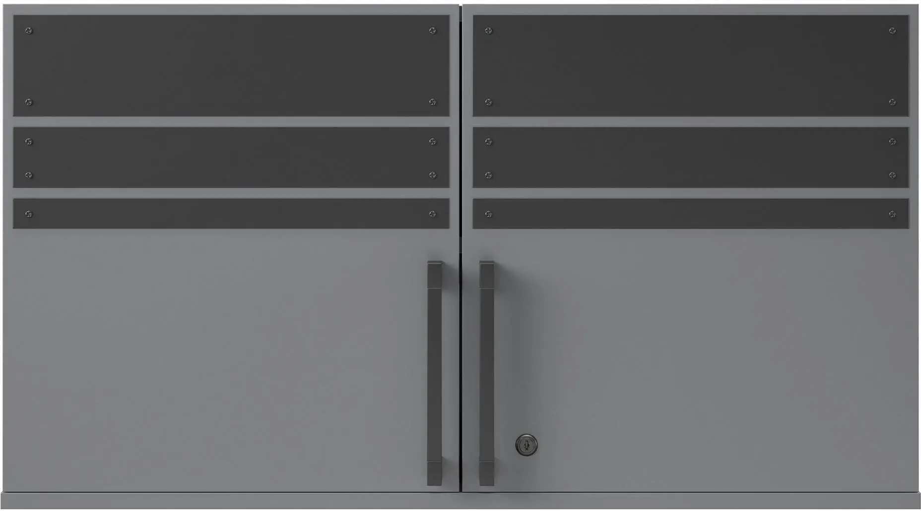 Shelby Graphite 2 Door Garage Wall Cabinet-4